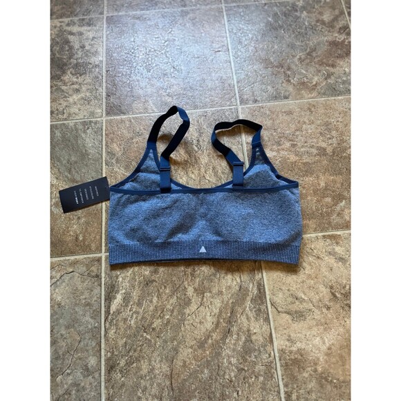 Vitality Formation Scoop Bra Navy Heather Size Large - Picture 8 of 10